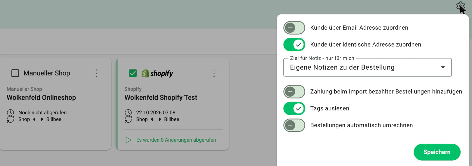 Billbee Fremdwährung: Automatisch umrechnen – pro Shop