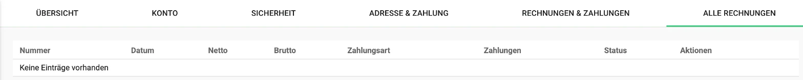 Billbee Gebühren Rechnungen: Alle Rechnungen: PDF herunterladen