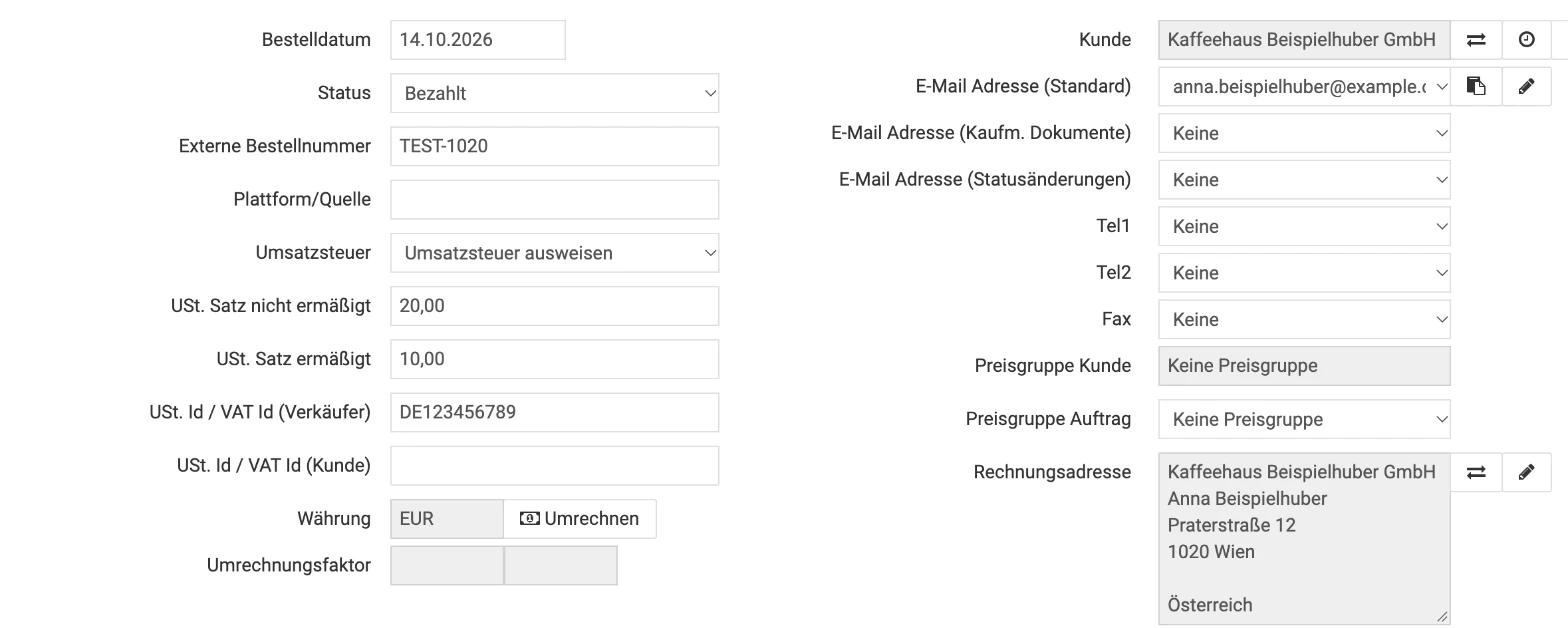 Billbee innergemeinschaftliche Lieferung: Ohne USt-ID wird es ein Fernverkauf