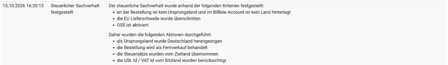 Billbee OSS einrichten: Warum Billbee so gerechnet hat